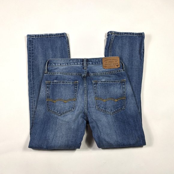 AEO Made to Last Original Straight 26 X 30 Jeans - Picture 3 of 6